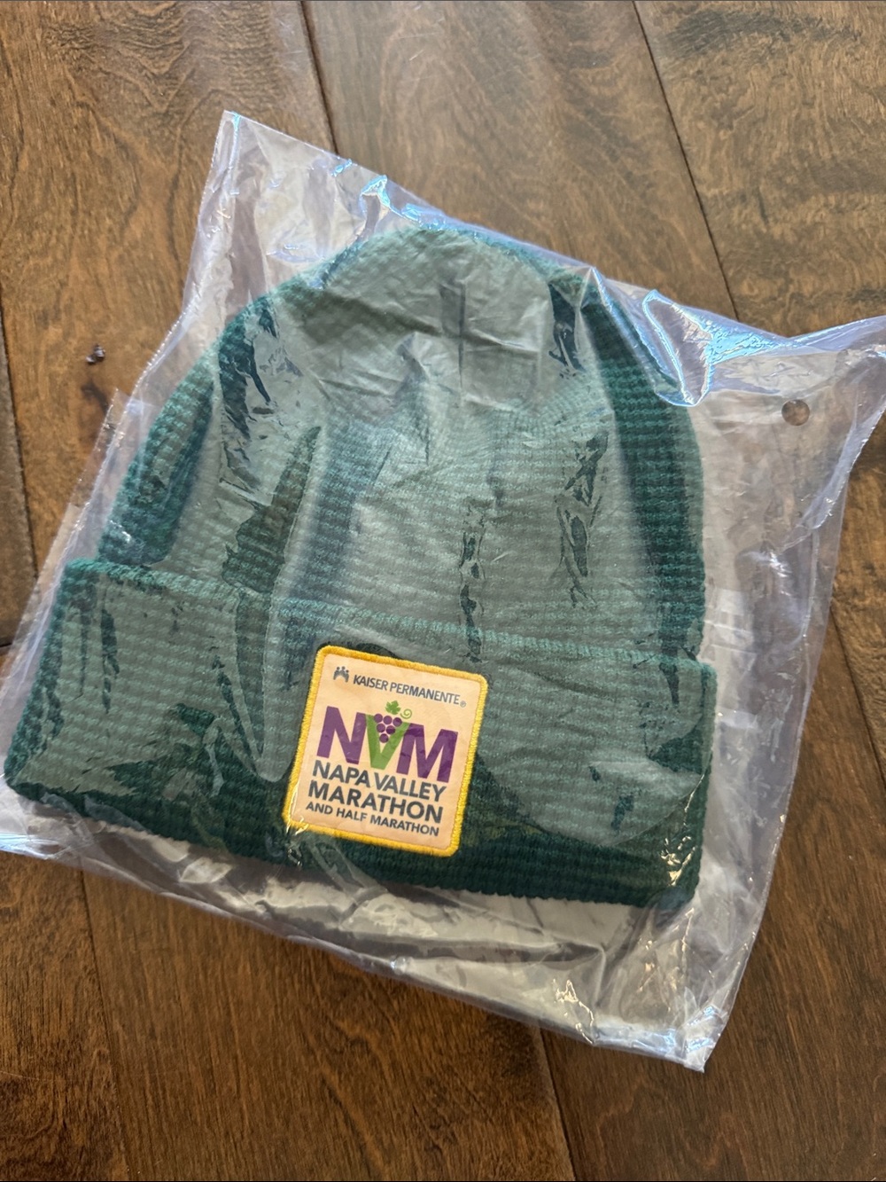 Napa Valley Marathon Knit Beanie - Green